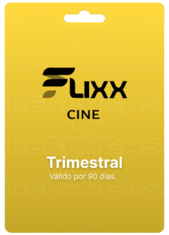 Gift Card  flixx cine- Trimestral