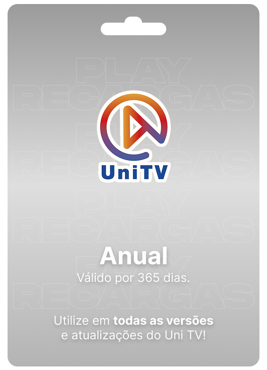Gift Card UNITV - Anual